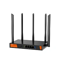 Wi-Fi роутер TENDA W30E, AX3000, черный